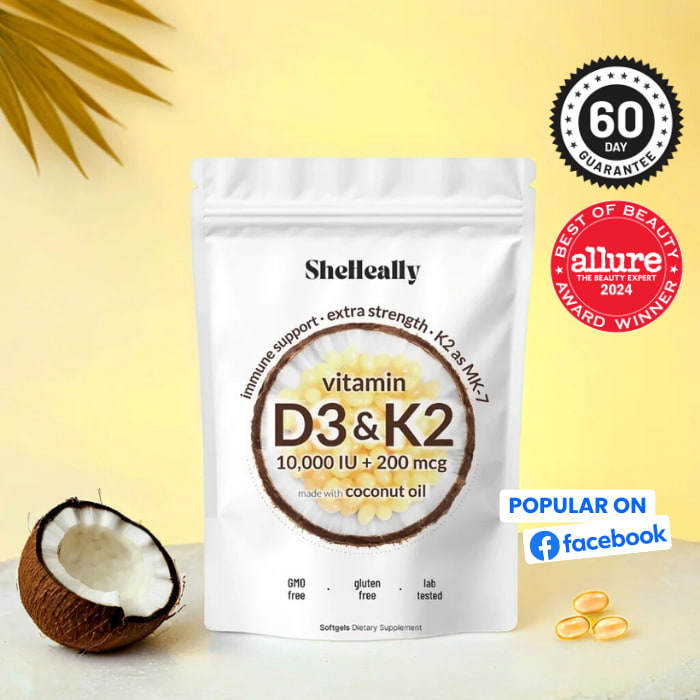High-Potency Vitamin D3 & K2