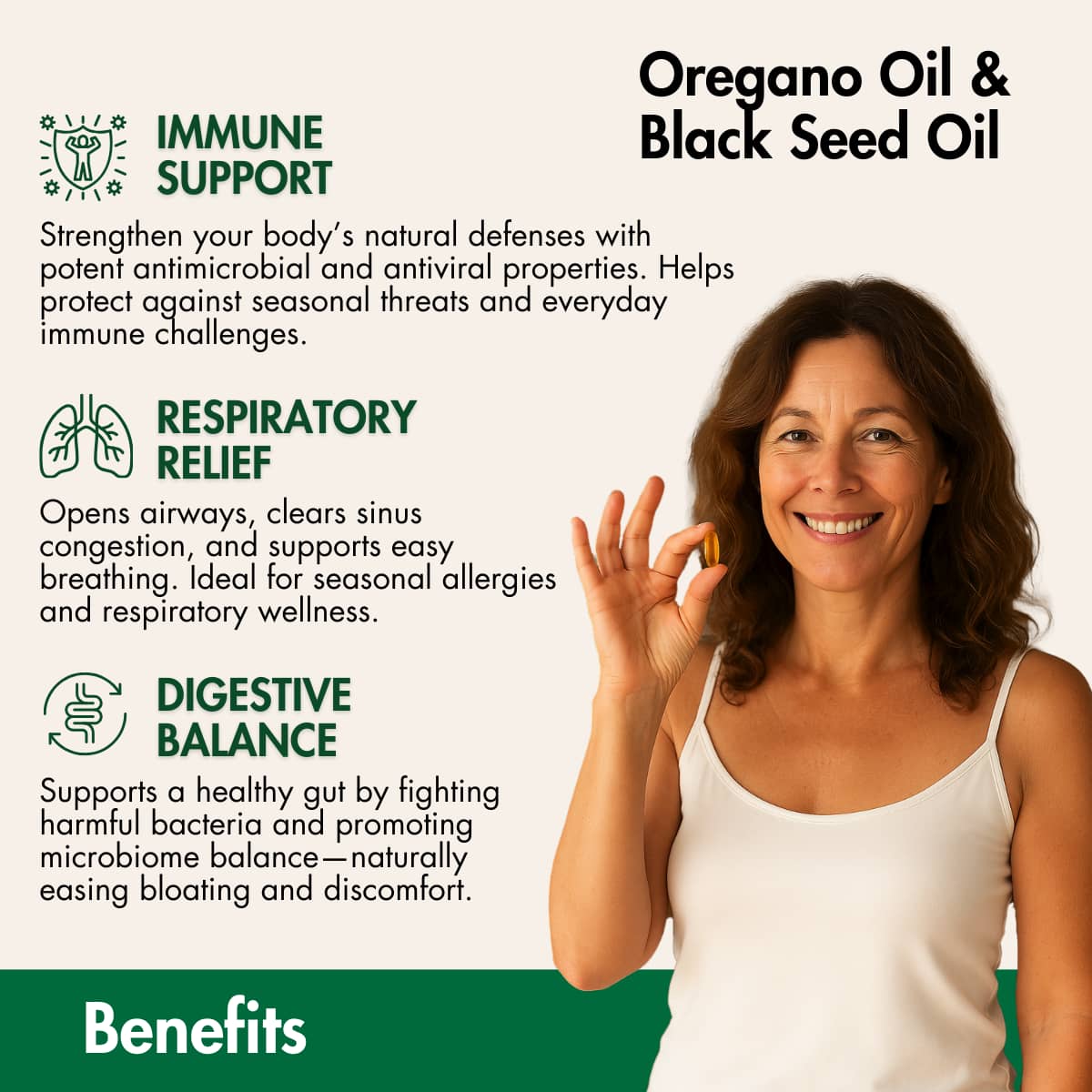Oregano Oil with Black Seed Oil - SheHeally